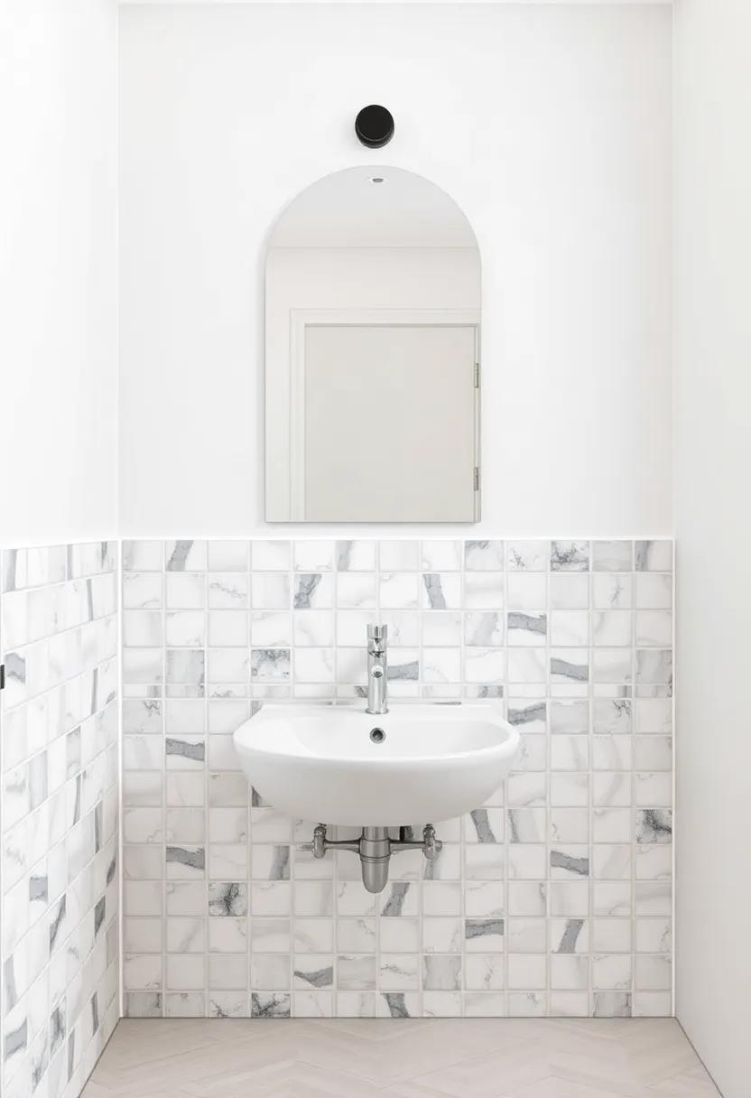 Visual Coordination: Harmonizing‍ Wall-Mounted Faucets with Sink and ⁤Tiles