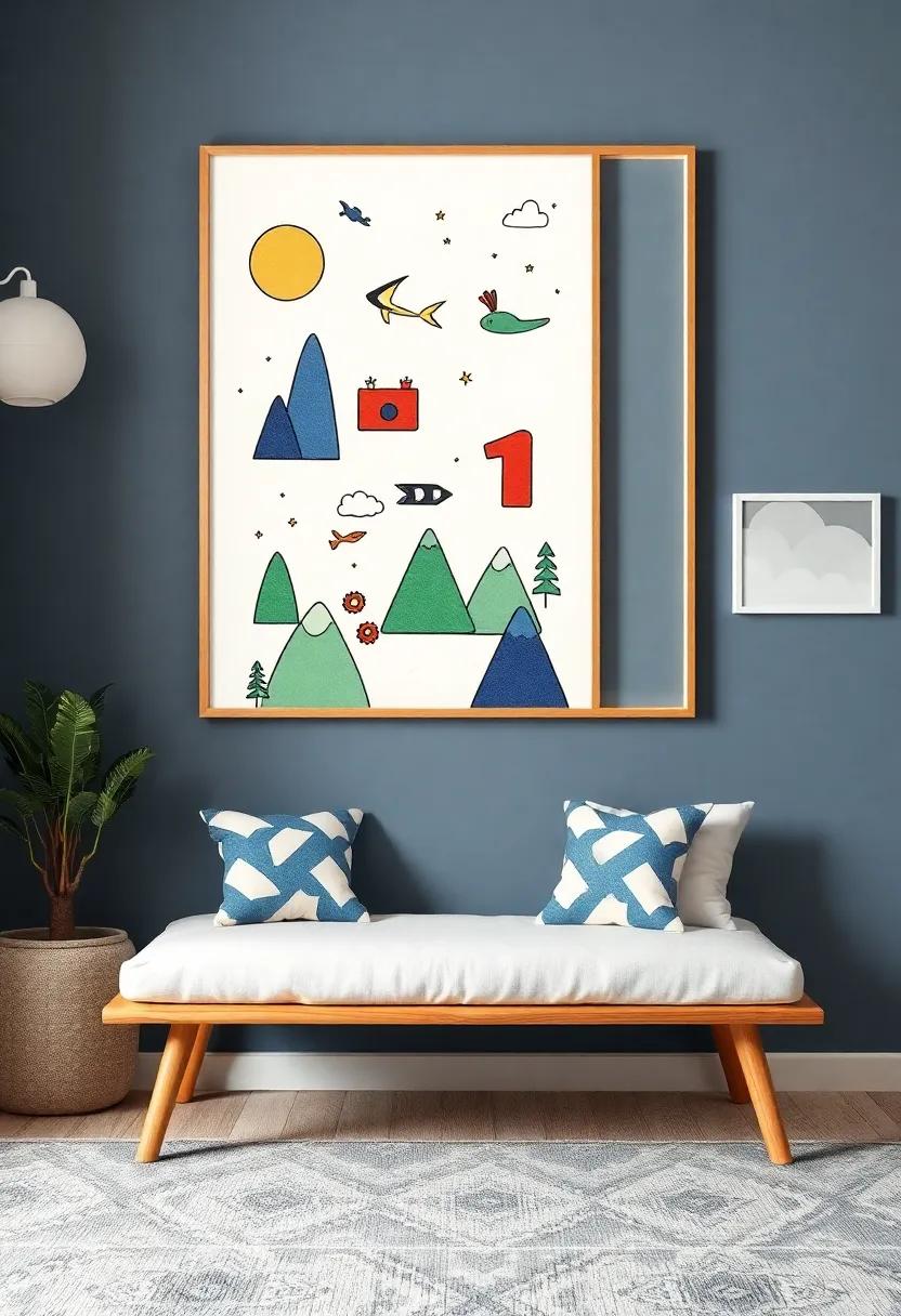Whimsical Wall Art Ideas to Inspire Adventure and Creativity in Every Corner