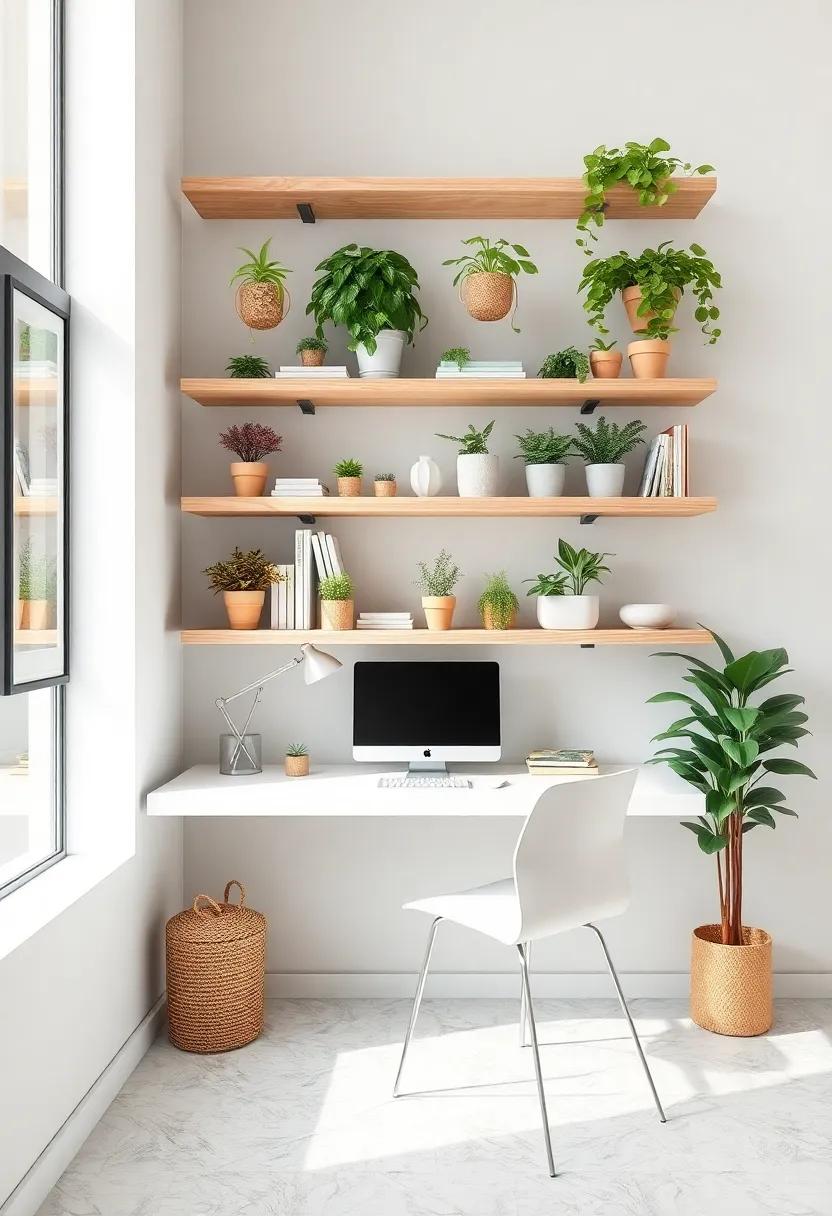 Vertical Gardens: Bringing Nature Indoors with Shelving ‌Systems