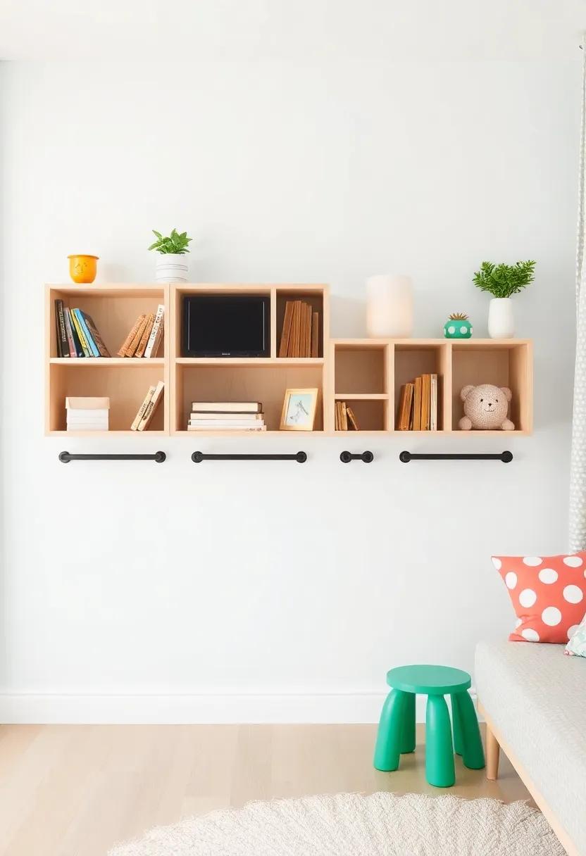 Interactive wall-Mounted features That Encourage learning Through Play