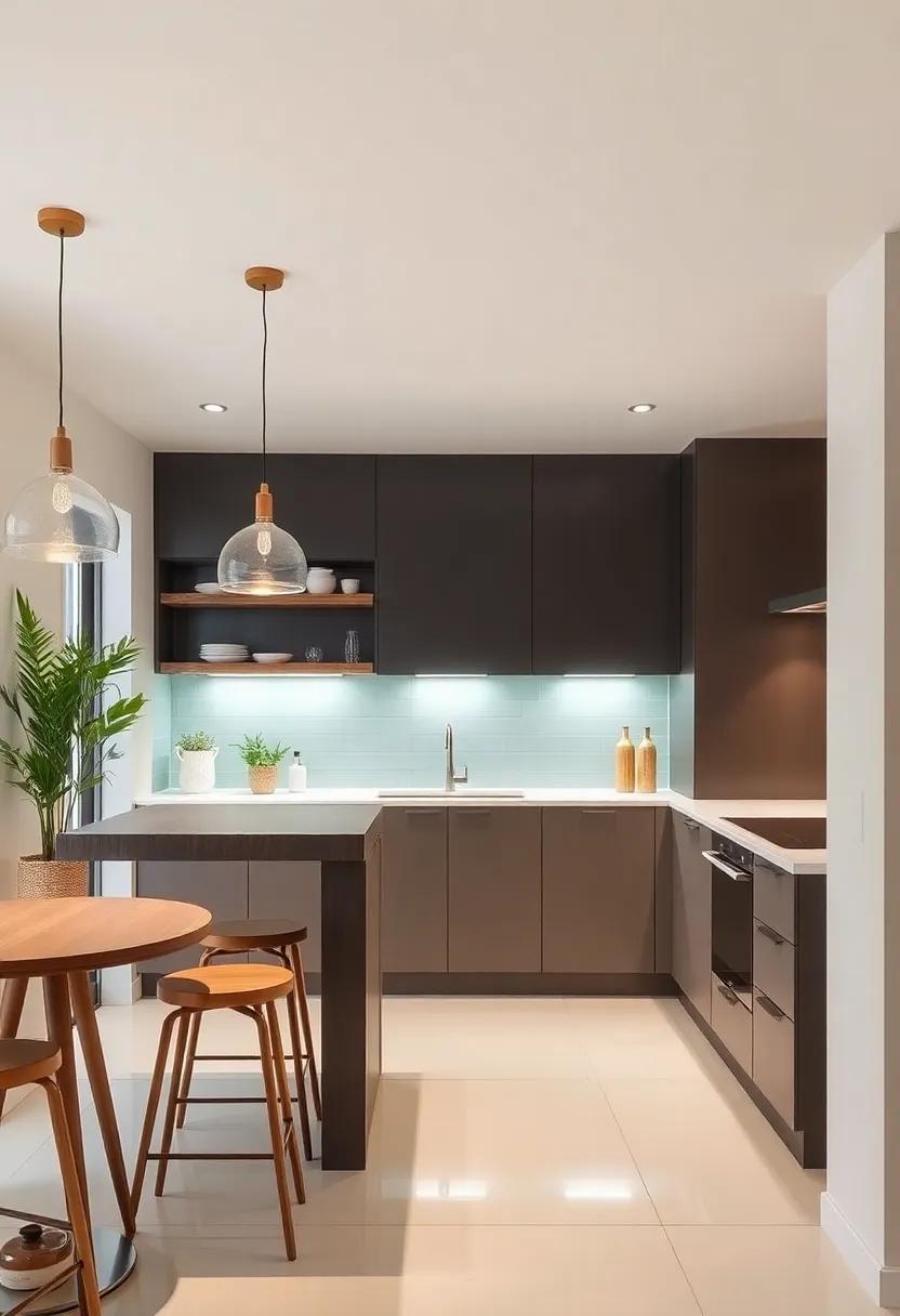 light Up Your Mornings with Creative Breakfast Bar‌ Lighting