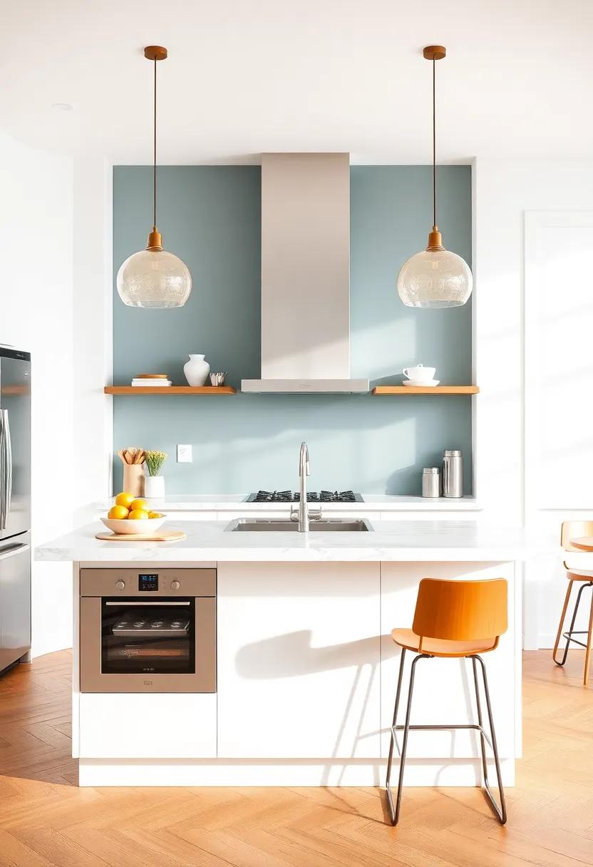 Transformative Ideas for ​stylish Floating​ Breakfast Bars