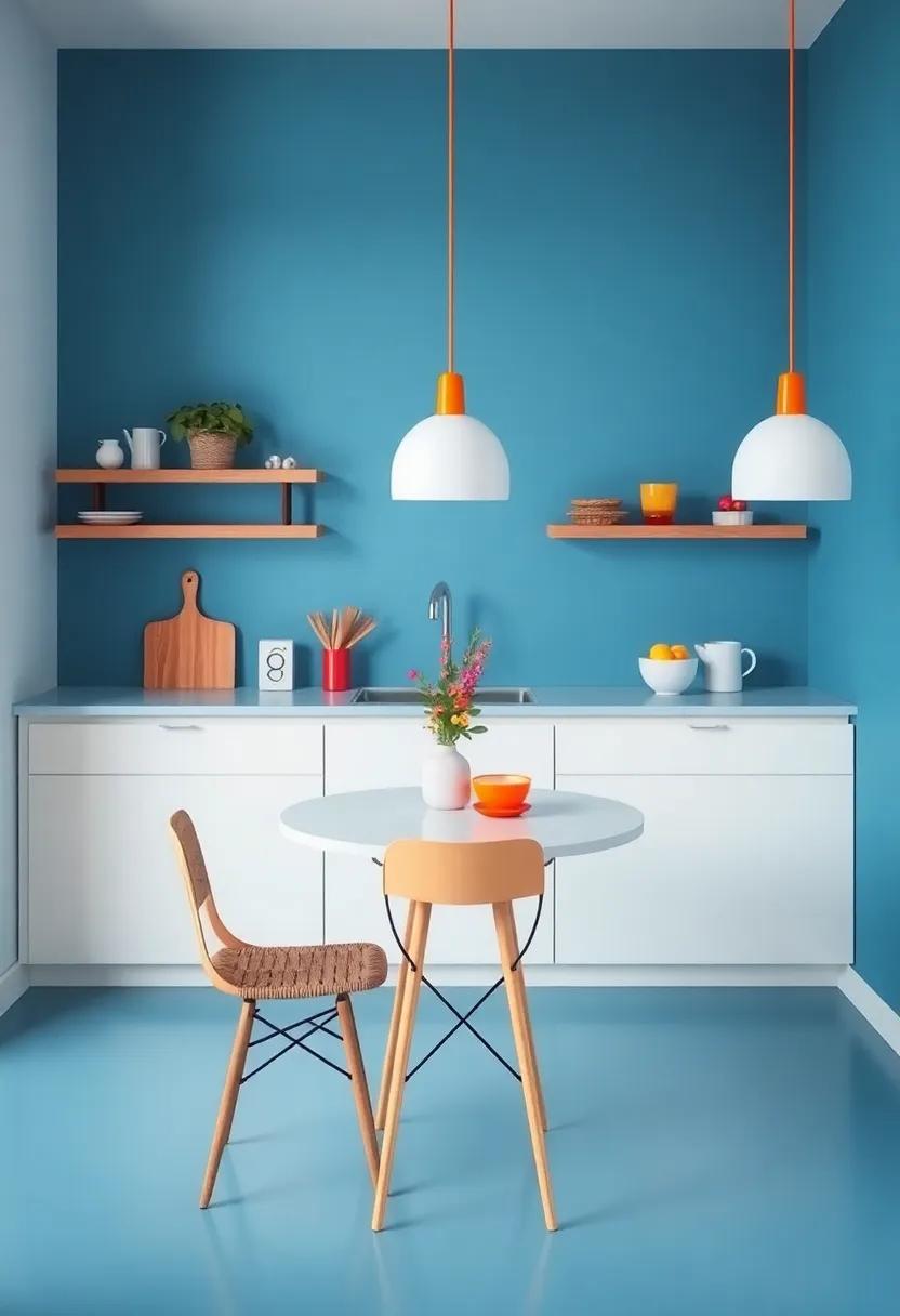 Elevating Small kitchen Spaces with⁢ Bright Color Schemes and Bold Accents