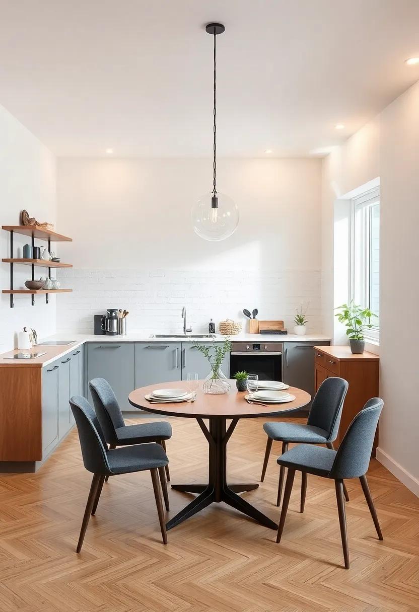 Stylish Dining ⁣Areas Featuring Multi-Functional⁢ Furniture for Small Spaces