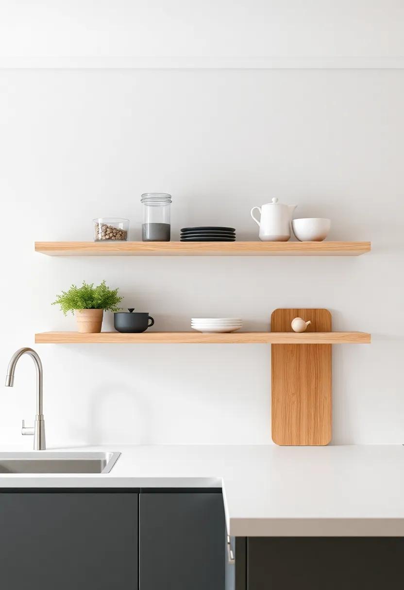 The​ Versatility of Floating Shelves in Multi-Functional Kitchens