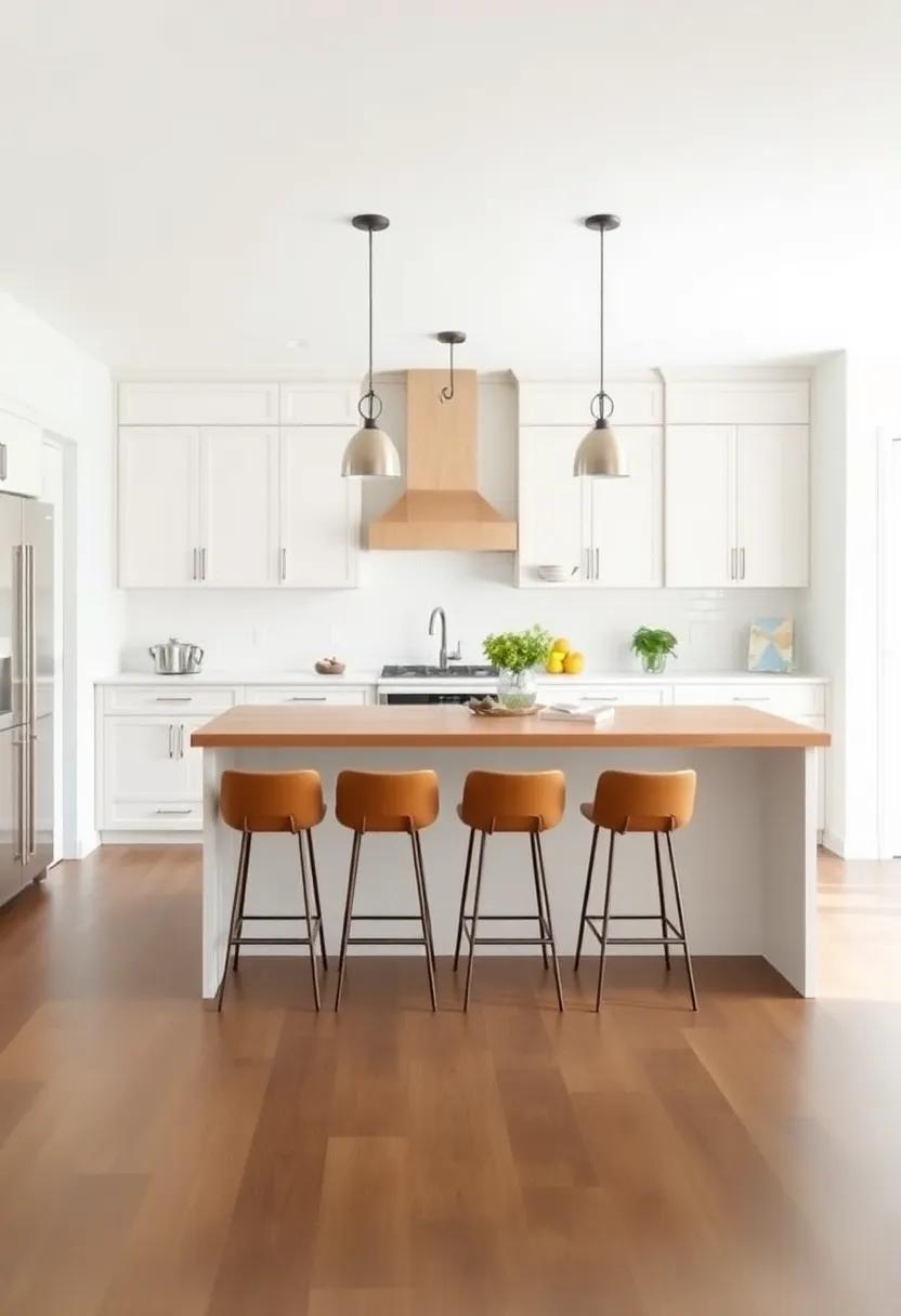 The Breakfast‍ Bar: Extend one side of the⁤ island to create a cozy‍ breakfast bar, where family members can grab⁤ a quick ⁣bite or linger ⁢over leisurely weekend meals