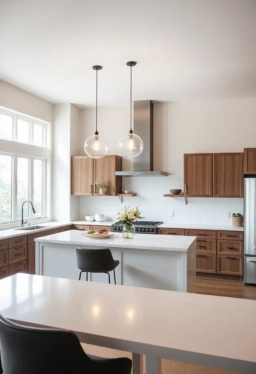 Layers‌ of Light: Install pendant⁣ lighting above your island to create⁤ a ‌warm ambiance, making it the perfect gathering spot for family and friends