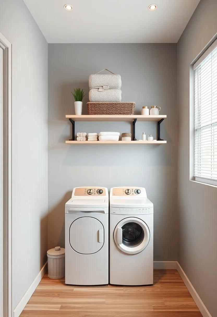 Innovative Designs for Vertical Storage in Compact Laundry Areas