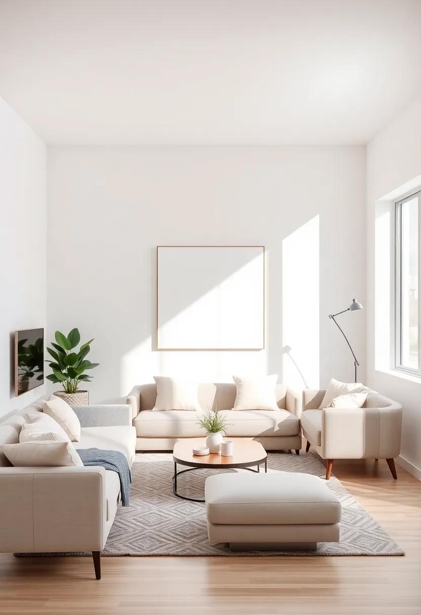 Embracing Soft Palettes for Tranquil Living Room Spaces