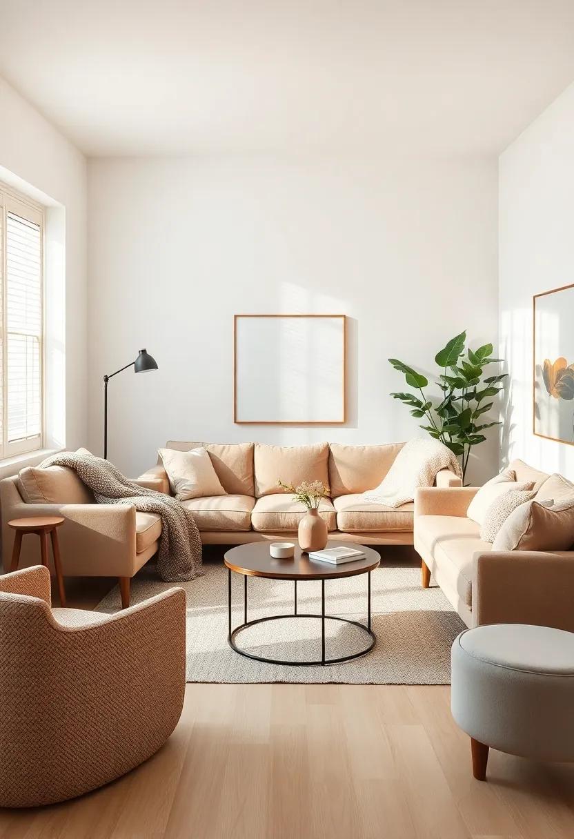 Furniture Selection: Curating Comfortable and Inviting Pieces