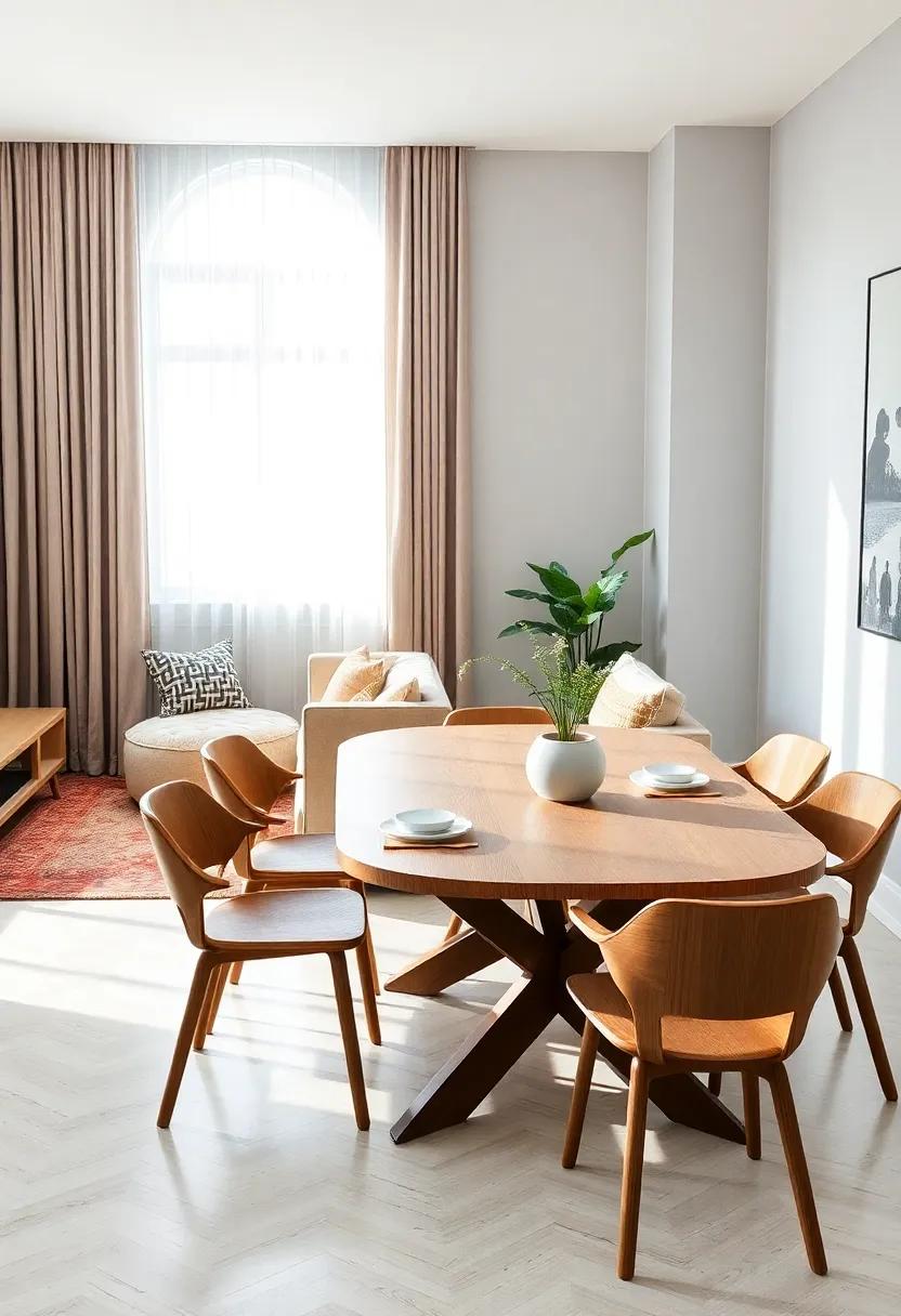 Small Scale Dining Tables That Seat Six Without Overcrowding