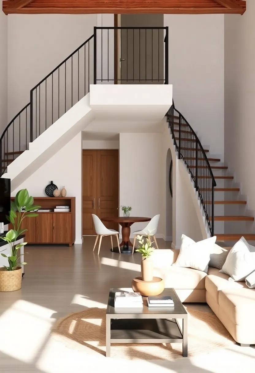 Utilizing Vertical ⁣Space: Creative Ideas for Storage ⁤and Decor ​Above⁣ Stairs