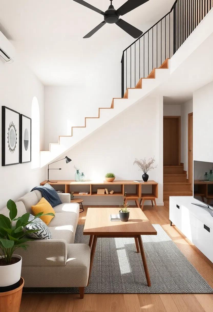 Multifunctional‍ Furniture: ⁣The key to ⁤Under-Stair Living⁢ and Dining Flexibility