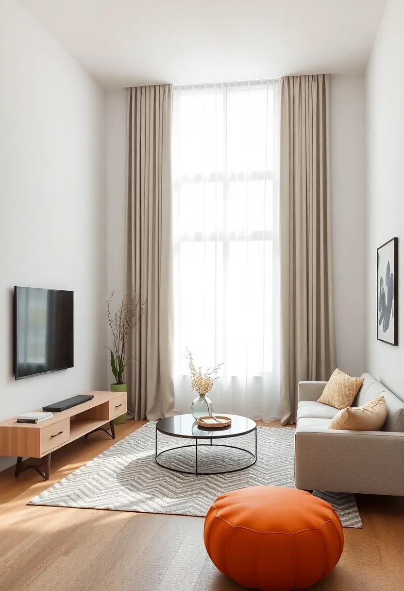 Incorporating Accent Colors to Spark Interest in a Small ⁣Room