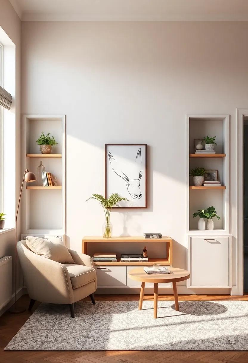 Creative Nooks: Transforming Corners with Stylish Built-In Shelves