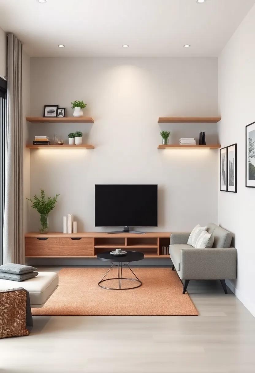 Maximize Vertical Space with Wall-Mounted Shelves and Cabinets