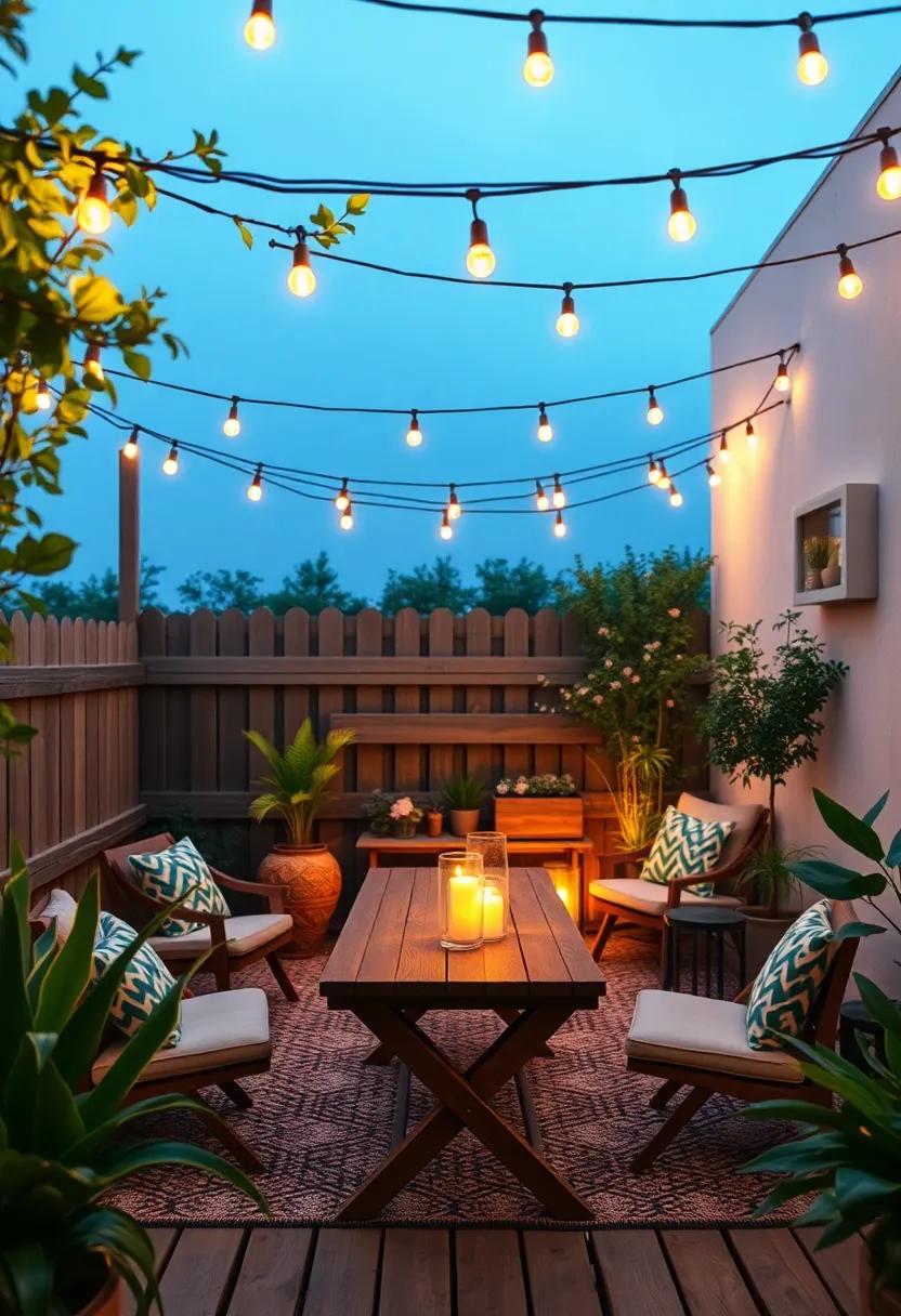 bask in the Glow of String Lights to Create ‍a Magical​ Atmosphere