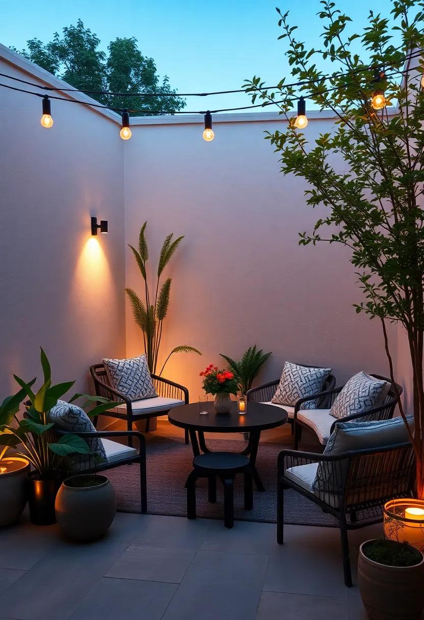Brighten Up Outdoor ⁢Seating areas with Lanterns and Cushions