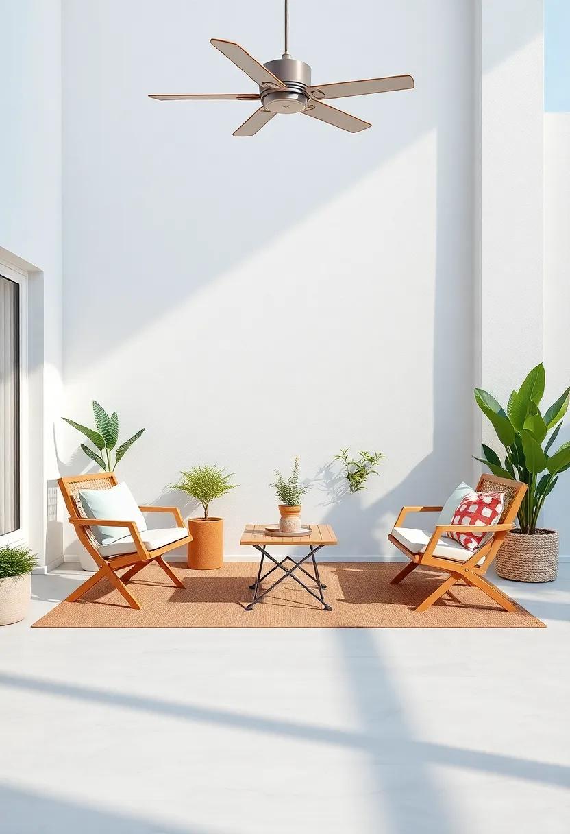 Charming Indoor-Outdoor Flow Through Multipurpose furniture Arrangements
