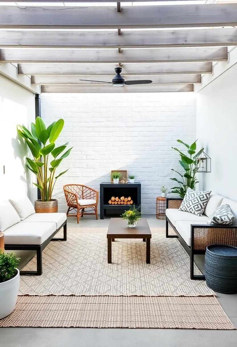 Stylish outdoor Rugs to Define Spaces and Add Texture to Your Patio