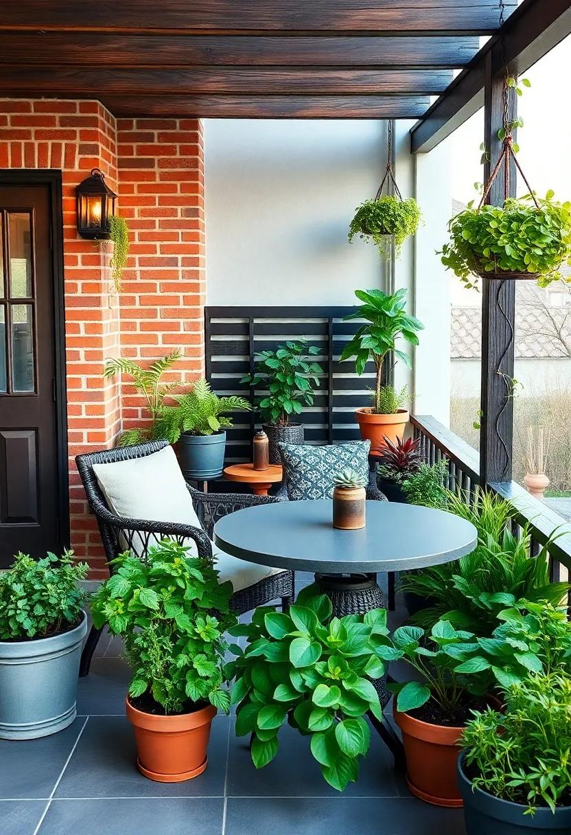 Transforming Railings Into Beautiful Herb Gardens for Culinary Delight