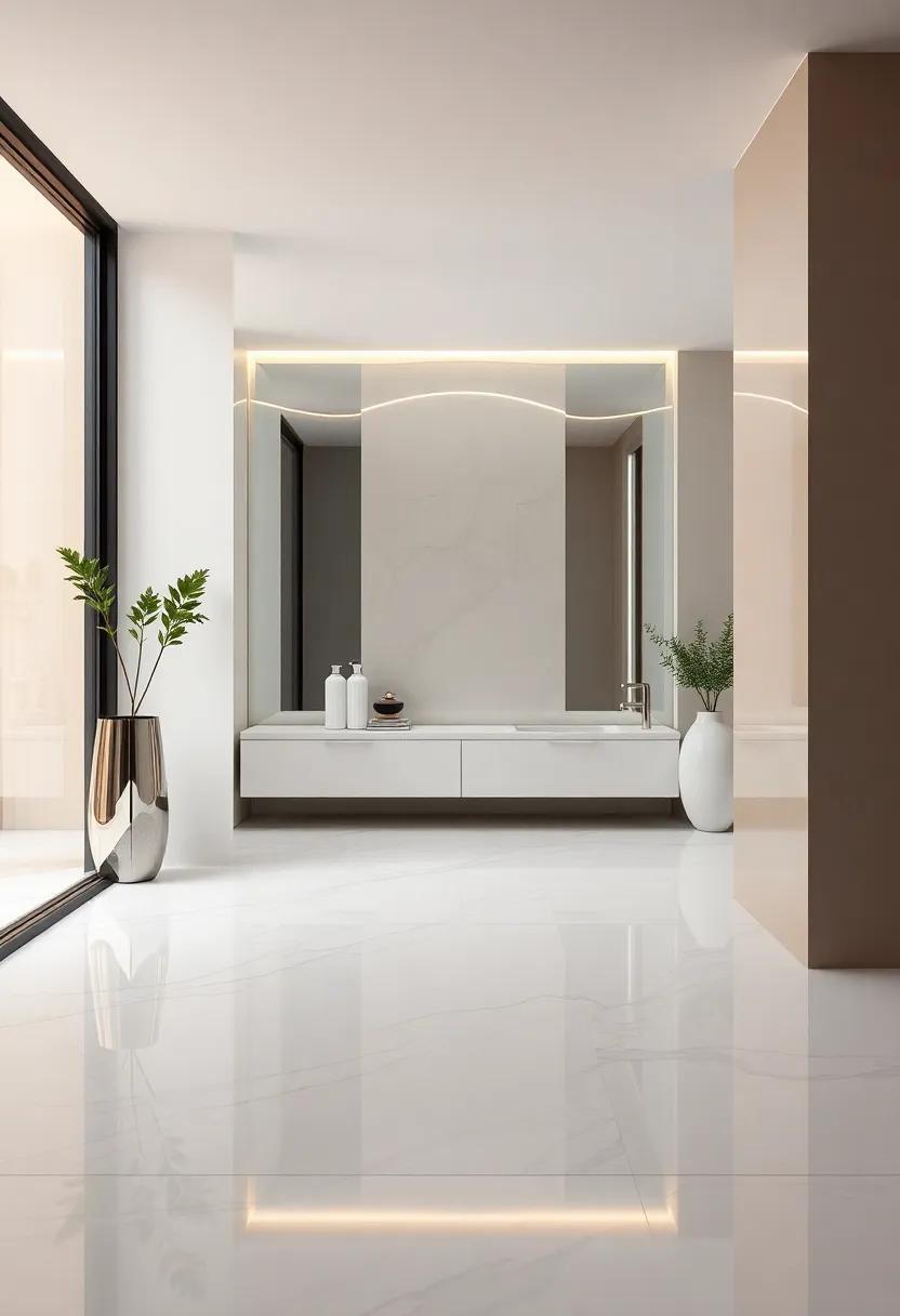 Creating Illusions of ‍Space with Mirrors and Reflective Surfaces