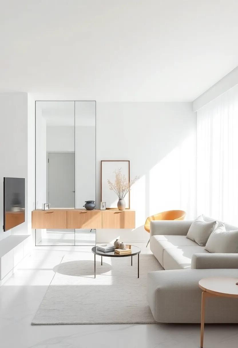 creating the Illusion of Space: ⁣Mirrors as Design Tools in Compact Rooms