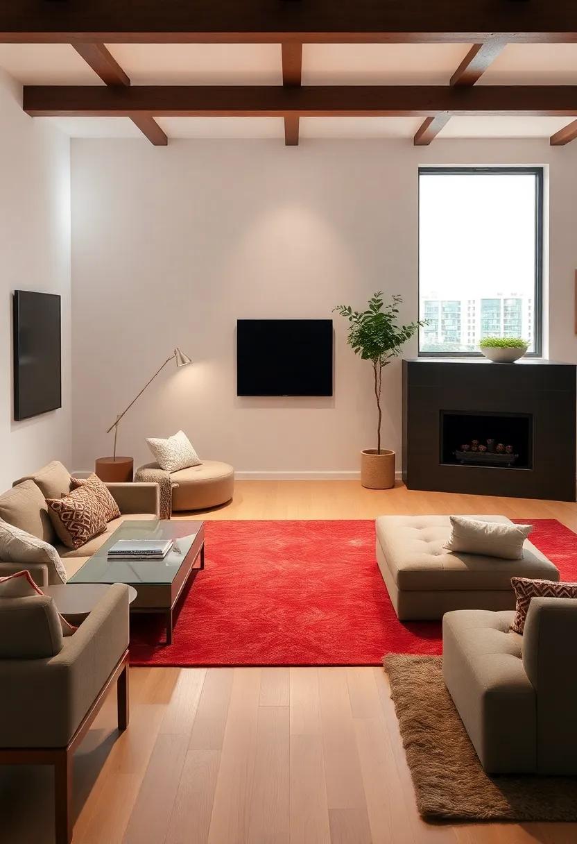 Creative Use of Area Rugs: Defining Zones in Open Living ‍Areas