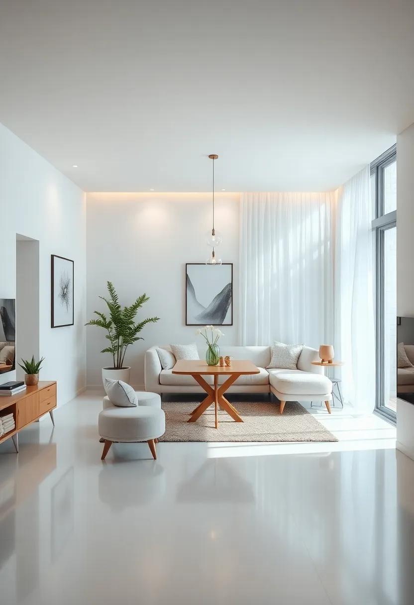 Embracing Light and ⁣airiness ⁣in Your Living Room design