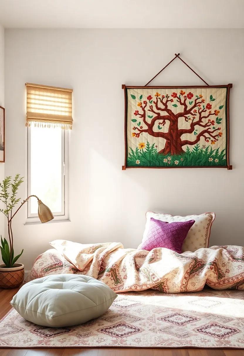 Quilted Wall Hangings: Craft or purchase quilts with designs reflecting storybook ⁢themes, offering warmth‌ and character