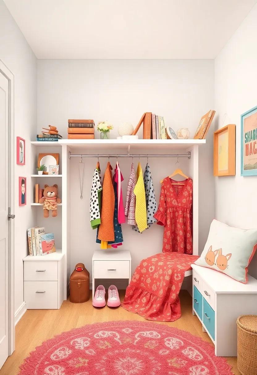 story Character ‌Dress-Up Corner: Dedicate a space for costumes or dress-up items ‌where fantasy and imagination ‌can bloom