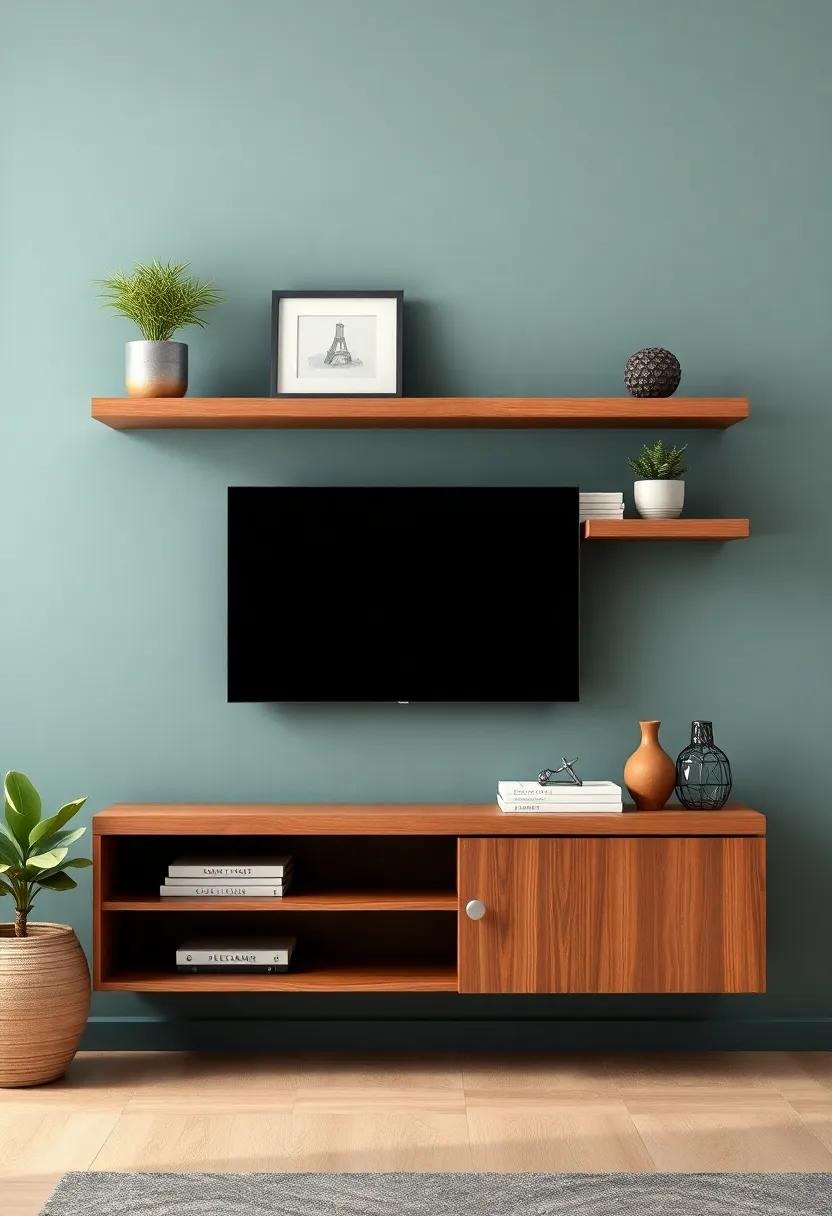 Harmonizing Decor: Coordinating Shelves with Room Colors