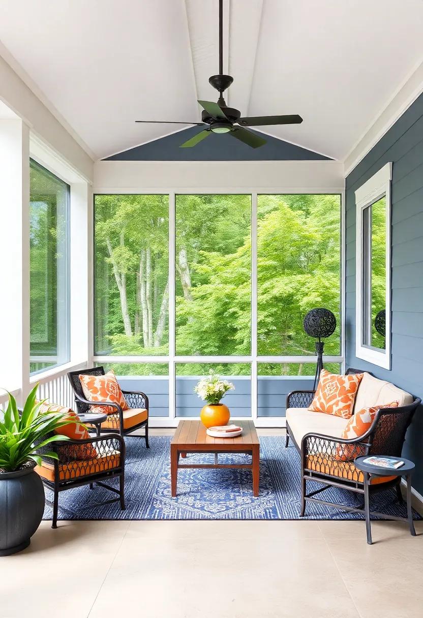 Contemporary Fusion: Balancing Bold Colors and Chic Accessories