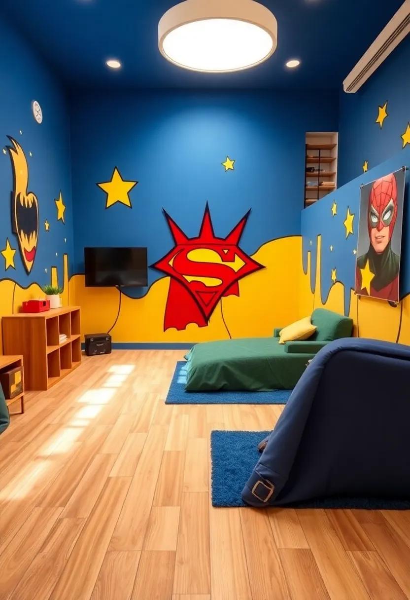 Creating a‌ Dynamic Play Area with Action-Packed Flooring Ideas and Interactive Features