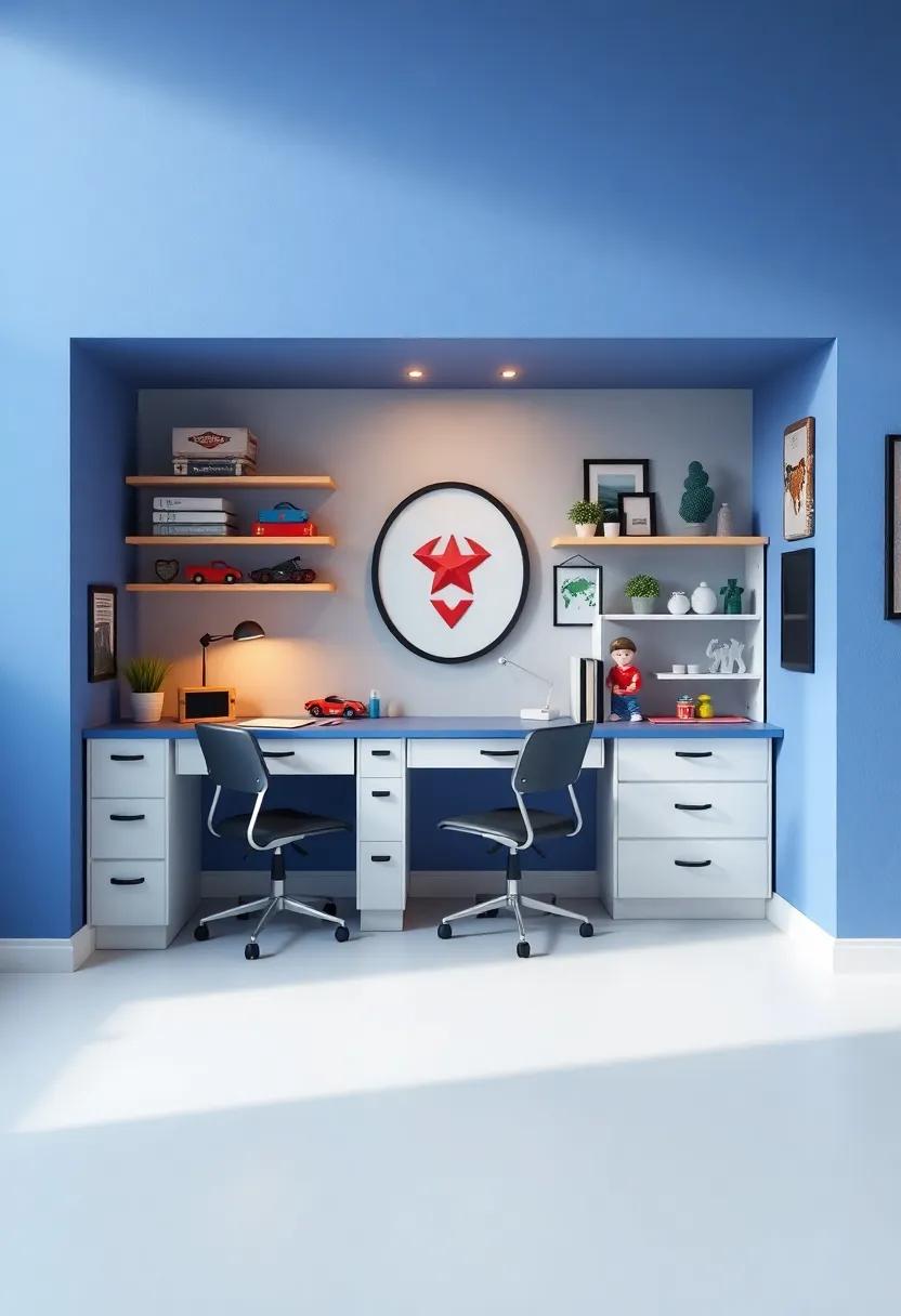 Designing a Study Nook‍ Fit for a ​Superhero with Motivating Decor ‌and Functional Layout