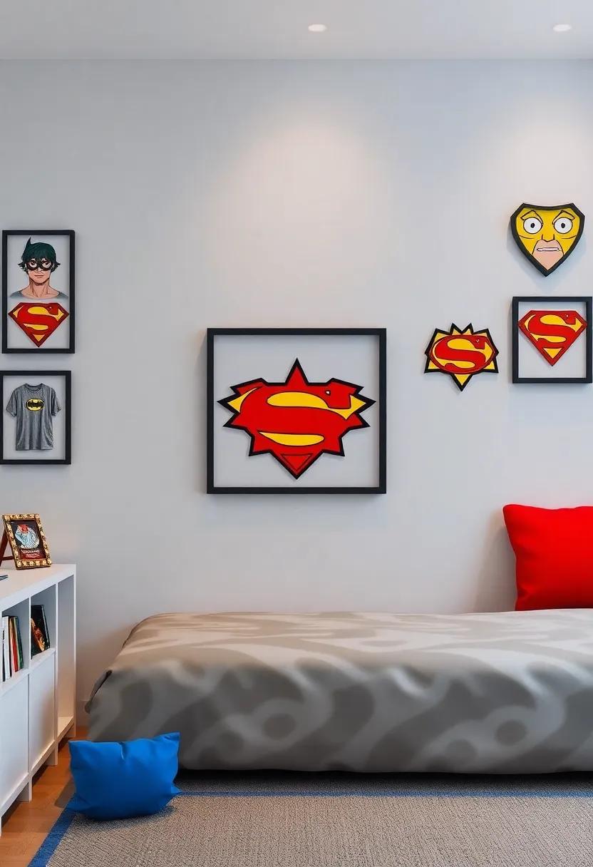 Adding Wall Art Display Areas for Collectible Memorabilia