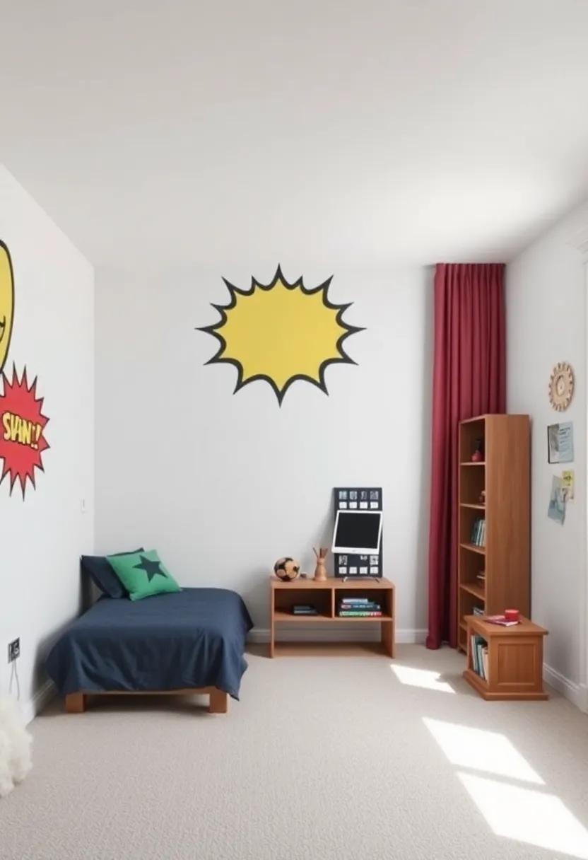 Transforming Walls Into Comic Book Wonders With Bold Murals