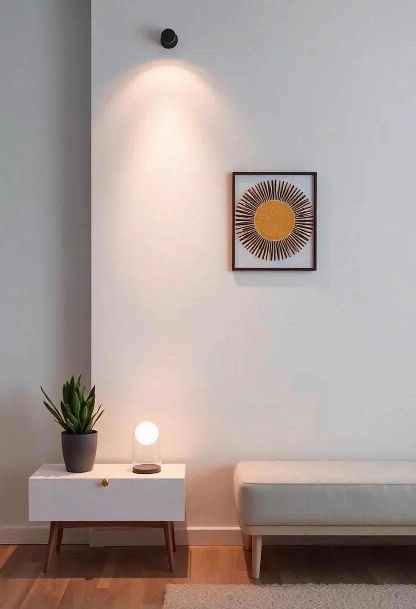 Wall Art meets Lighting: Integrating Illumination ​in Decor