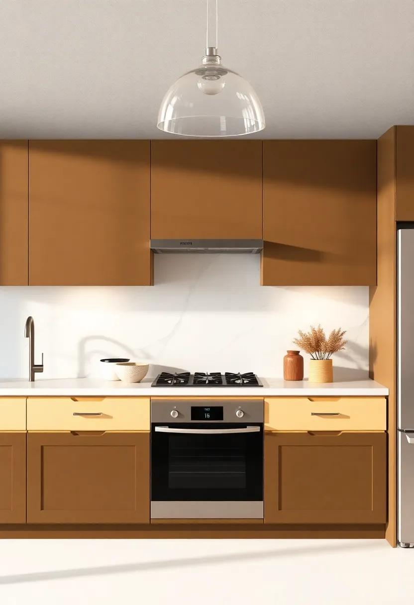 Crafting a​ Cozy Atmosphere with Warm and Cool Contrast in Cabinets