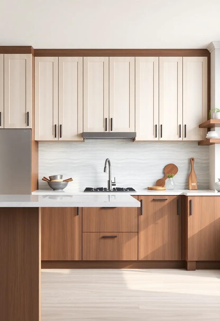 Rustic meets Contemporary: Achieving the Two-Tone Trend ‌in Open ⁢Spaces