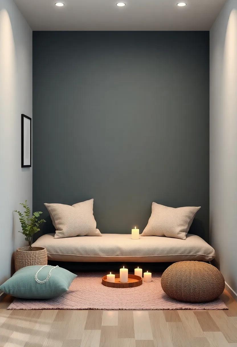 Personal Zen Space:⁤ Dedicate a small section​ of your room for meditation or relaxation with cushions, candles, and calming ⁤decor to unwind after a busy day