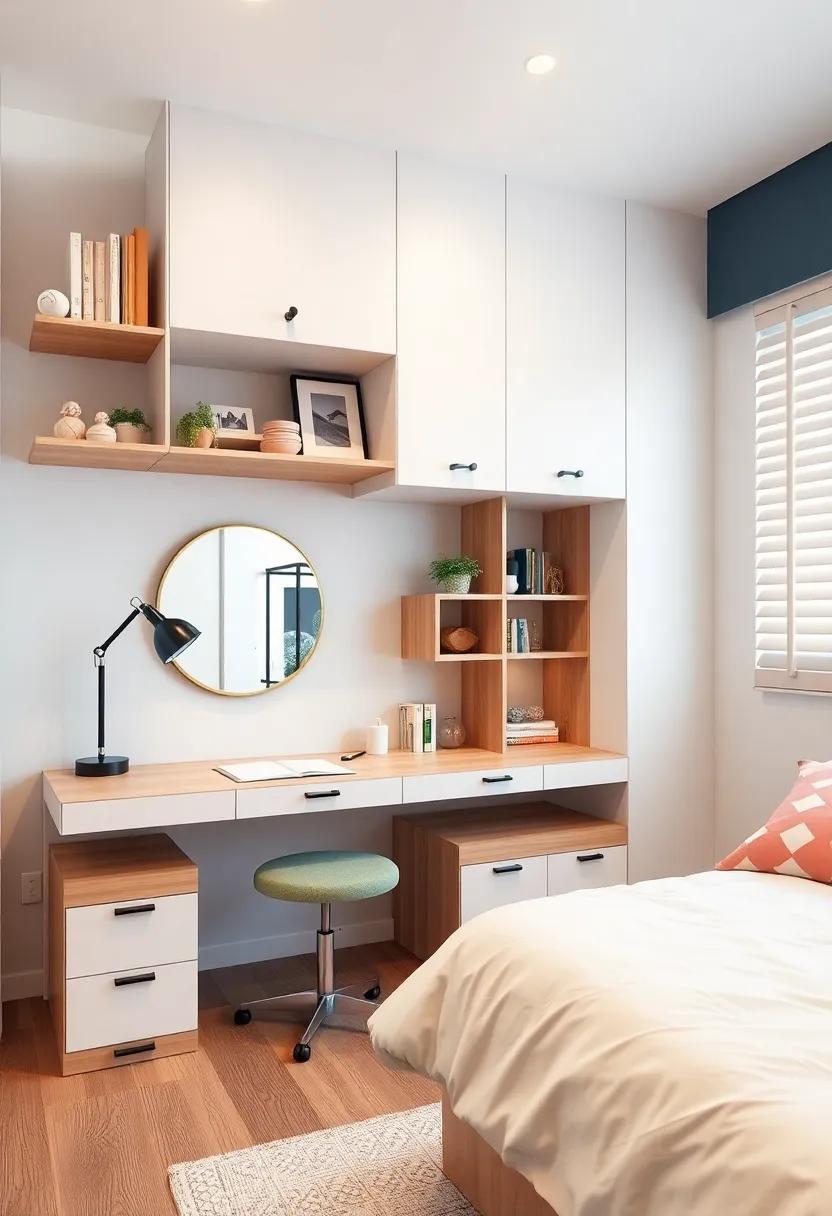 Multi-Functional furniture: choose furniture pieces that serve dual⁢ purposes, like a ⁣desk that ⁢doubles⁤ as a vanity ⁢or a bed with built-in drawers