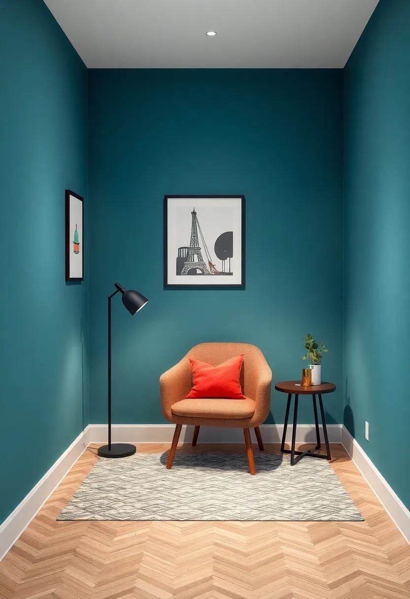 Compact Reading Area: Create ‌a small reading zone with a stylish chair, floor lamp, and a side⁣ table, maximizing corner spaces effectively