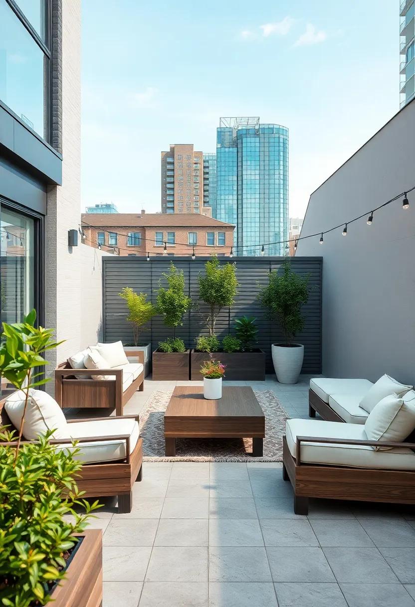 Modular Furniture Solutions: Opt for modular outdoor furniture that can be rearranged easily, allowing you to adapt your space for gatherings or relaxation