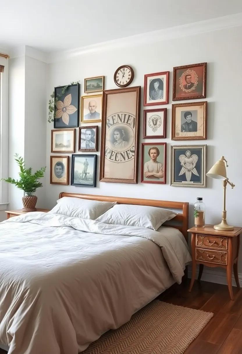 Creating⁤ a Gallery wall with Family Heirlooms and ⁢Thrifted Treasures