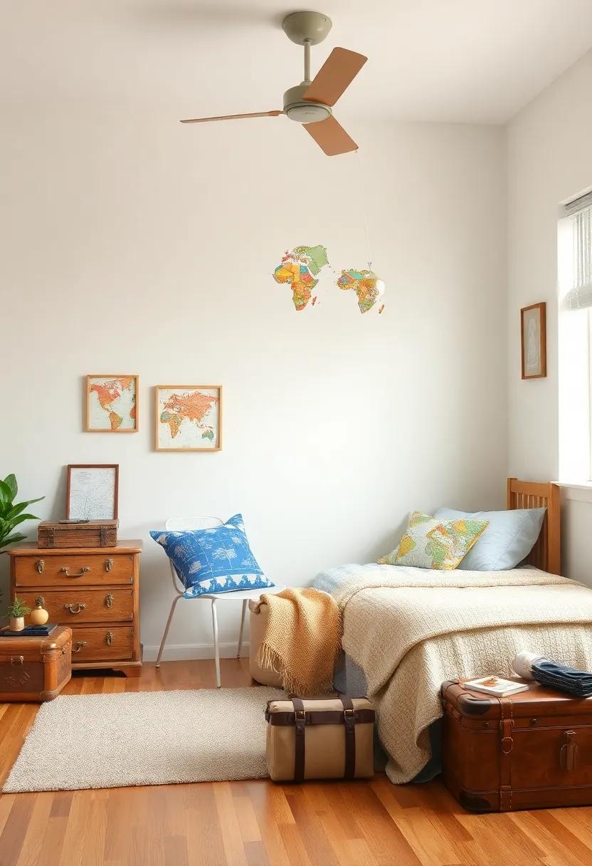 Adding Travel-Related Décor for a Whimsical Touch