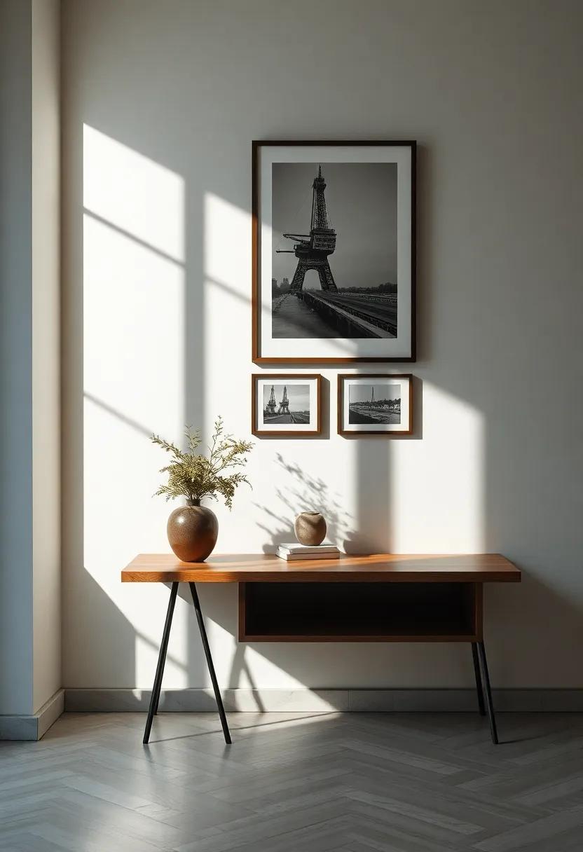 natural Light and Vintage Art: Creating a Play of Shadows and Highlights