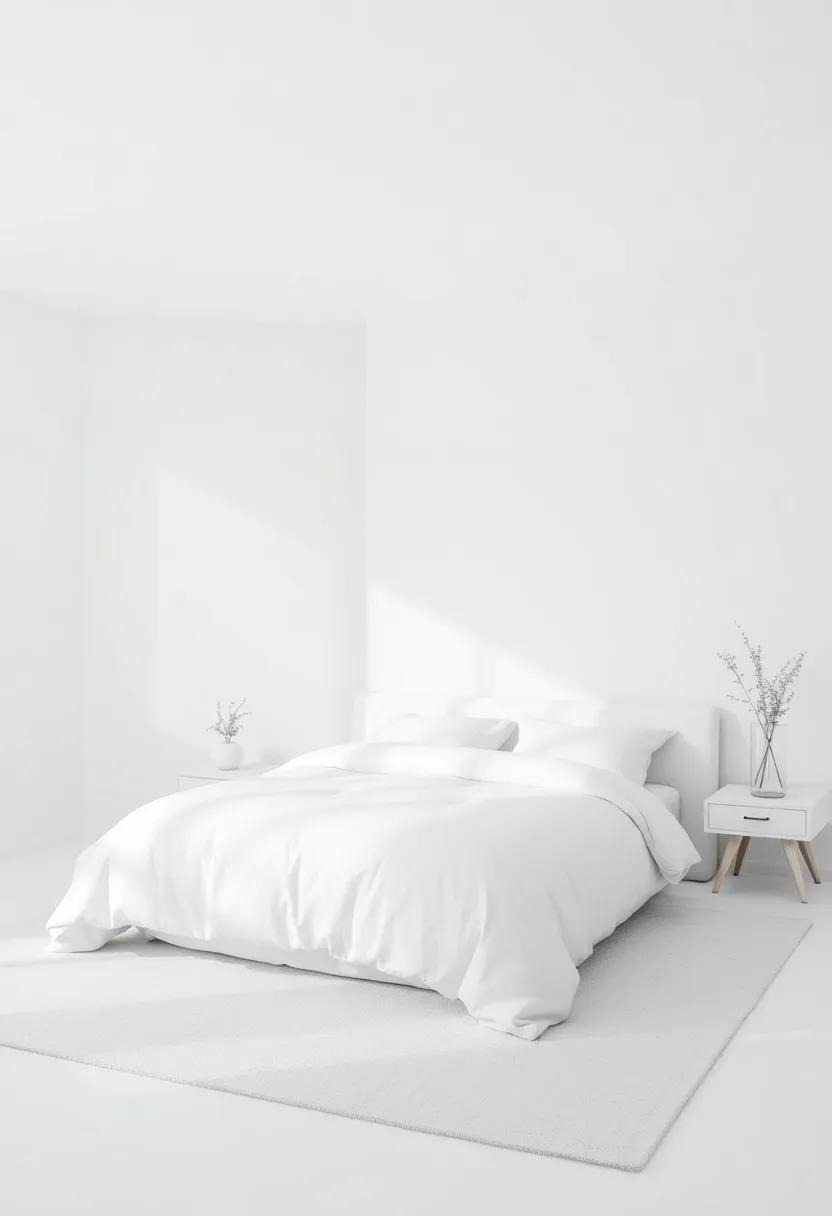 Embracing Serenity: The Allure of White Minimalist Bedroom Design