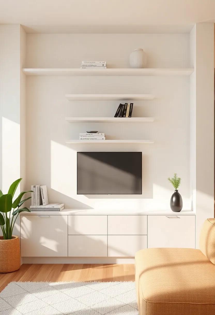 Transform Your Living Room: Creative Built-In Shelves for Space Optimization