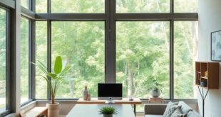 Bringing Nature Indoors: The Rise of Biophilic Home Offices with Expansive Windows